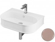 Раковина для ванної ArtCeram Atelier 65х45 см кераміка рожевий ATL003 33;00