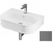 Раковина для ванної ArtCeram Atelier 65х45 см кераміка сіро-синій ATL003 37;00