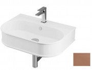 Раковина для ванної ArtCeram Atelier 65х45 см кераміка світло-коричневий ATL003 40;00