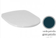 Сидіння з кришкою для унітазу ArtCeram Atelier/Azuley Soft-Close синьо-зелений AZA001 42;71