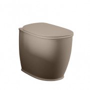 Унітаз для підлоги ArtCeram Atelier безободковий 37,5х52,5 см кераміка бежевий ATV002 41;00