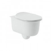 Унітаз підвісний ArtCeram Chic безободковий 38х53 см кераміка білий CHV001 01;00