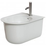 Біде підвісне ArtCeram Chic 38х53,5 см кераміка білий CHB001 01;00