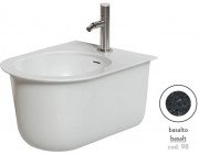 Біде підвісне ArtCeram Chic 38х53,5 см кераміка базальт CHB001 98;00