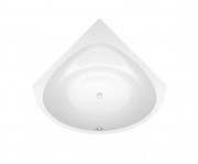 Ванна акрилова Kolpa San Dolores 140х140 см/О із системою водного масажу та панеллю білий 927560