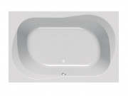 Ванна акрилова Kolpa San Adam & Eva 195х125 см/О з масажною системою VITAL та панеллю білий 576690
