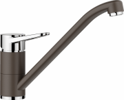 Змішувач для кухні Blanco Wega II одноважільний хром/кава 526411