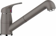 Смеситель для кухни Blanco Daras-S II с выдвижной лейкой вулканический серый 526936