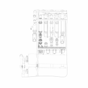 Універсальний вузол підведення води для підмішування для промислових систем Ecosoft MO1/MO2/MO3/MO4 IMO1234