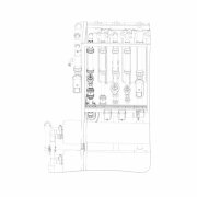 Универсальный узел подведения воды для подмешивания для промышленных систем Ecosoft MO12/MO16 /MO20/MO24 IMO1224