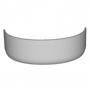 Панель Kolpa San Dolores 140 см фронтальная белый 565290