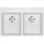 Мойка для кухни Franke Maris MRG 620 TL 76х51 см Fragranite белый 114.0661.785
