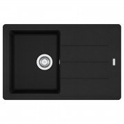 Мойка для кухни Franke Basis BFG 611-78 78х50 см Fragranite чёрный матовый 114.0667.446