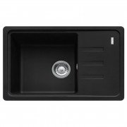 Мойка для кухни Franke Malta BSG 611-62 62х43,5 см Fragranite чёрный матовый 114.0667.450