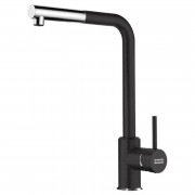 Змішувач для кухні Franke Sirius одноважільний з висувною лійкою онікс 115.0668.279