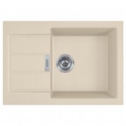 Мийка для кухні Franke Sirius 2.0 S2D Slim 611-62 62х43,5 см Tectonite бежевий 143.0671.743