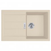 Мийка для кухні Franke Sirius 2.0 S2D 611-78 78х50 см Tectonite бежевий 143.0671.744