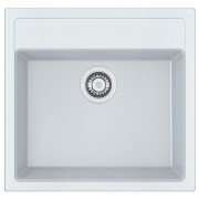 Мийка для кухні Franke Sirius SID 610-50 56х53 см Tectonite білий 143.0691.510