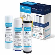 Комплект картриджів Ecosoft для потрійного фільтра CMV3ECO