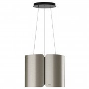 Натяжна витяжка для кухні островна Franke Smart Suspended Mercury FSMS F42 SS/BK MATT 42 см нержавіюча сталь 345.0654.870