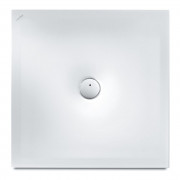 Душовий піддон Laufen Indura 90х90х2,5 см емальована сталь із покриттям Antislip білий матовий H2150716570401