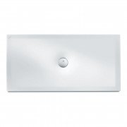 Душевой поддон Laufen Indura 80х140х2,5 см эмалированная сталь белый H2150760000001
