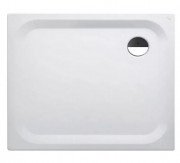 Душовий піддон Laufen Platina 80х100х6, 5 см емальована сталь з покриттям Antislip білий H2150416000401