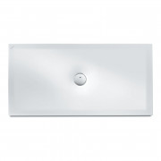 Душовий піддон Laufen Indura 80х140х2,5 см емальована сталь білий H2150760000401