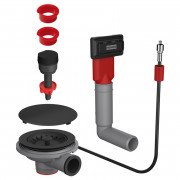 Сливная арматура Franke Color Line для кухонной мойки MRG 110/610 пластик черный матовый 112.0658.446