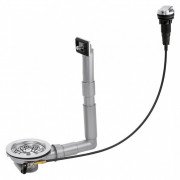 Вентиль-ексцентрик Franke 3½'' з переливом для кухонних мийок з нержавіючої сталі 0330565