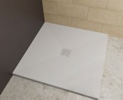 Душевой поддон Kolpa San Lavolta 100х100 см/О с панелью Kerrock белый 551300