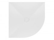 Душовий піддон Kolpa San Lavolta 90х90 см/О з панеллю Kerrock білий 551240