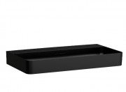 Раковина для ванної Laufen Val 95х42 см без отворів під змішувач кераміка чорний матовий H8102877161091