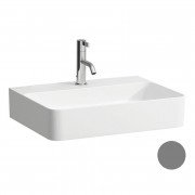 Раковина для ванної Laufen Val 60х42 см з 1 отвором кераміка графіт матовий H8102837581111