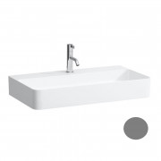 Раковина для ванної Laufen Val 75х42 см з 1 отвором графіт матовий H8102857581111