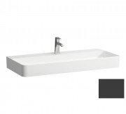 Раковина для ванної Laufen Val 120х42 см з 1 отвором кераміка графіт матовий H8102897581111