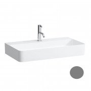 Раковина для ванной Laufen Val 75х42 см с 1 отверстием керамика графит матовый H8102857581111