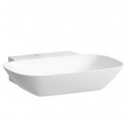 Раковина для ванної Laufen Ino 56х45 см без отворів під змішувач кераміка білий матовий H8103027571121