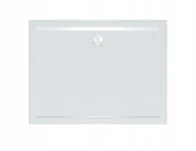 Душовий піддон Kolpa San Canary 80х80 см/О з панеллю литою мармур білий 923790