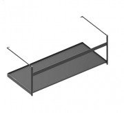 Консоль для раковины Catalano New Premium 95х43 см черный матовый 5ST100GRNS