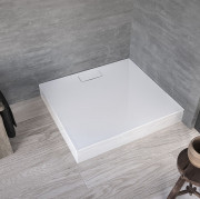 Душовий піддон Kolpa San Drop 80х80 см литий акрил білий 565600