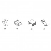 Комплект Kolpa San для панелей ванн Tamia, Evelin (для третьої панелі) 994780