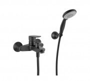 Смеситель для ванны Fiore Kevon с ручным душем черный матовый 81NN8150