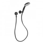 Ручной душ на держателе Fiore Kevon Ø100 мм 3-режимный черный матовый 30NN8784