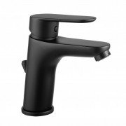 Змішувач для раковини Fiore Kevon одноважільний з донним клапаном чорний 81NN812301