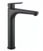 Змішувач для раковини Fiore Kevon одноважільний із донним клапаном чорний матовий 81NN811901