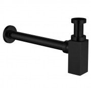 Сифон для раковини Fiore латунь чорний матовий 30NN8852