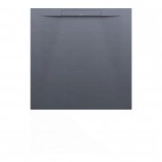 Душовий піддон Laufen Pro S 90х90 см композитний матеріал Marbond антрацит H2101800780001