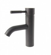 Змішувач для раковини Fiore Xenon одноважільний із донним клапаном чорний матовий 44NN5283