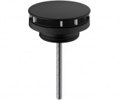 Донний клапан Hansgrohe для раковини без переливу матовий чорний 50001670